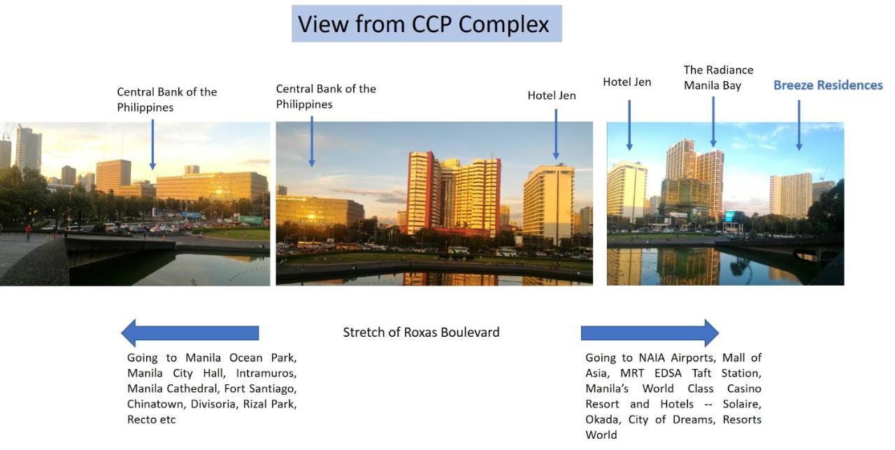 Studio Condo Manila By The Bay Roxas Blvd Near Us Embassy Exterior foto